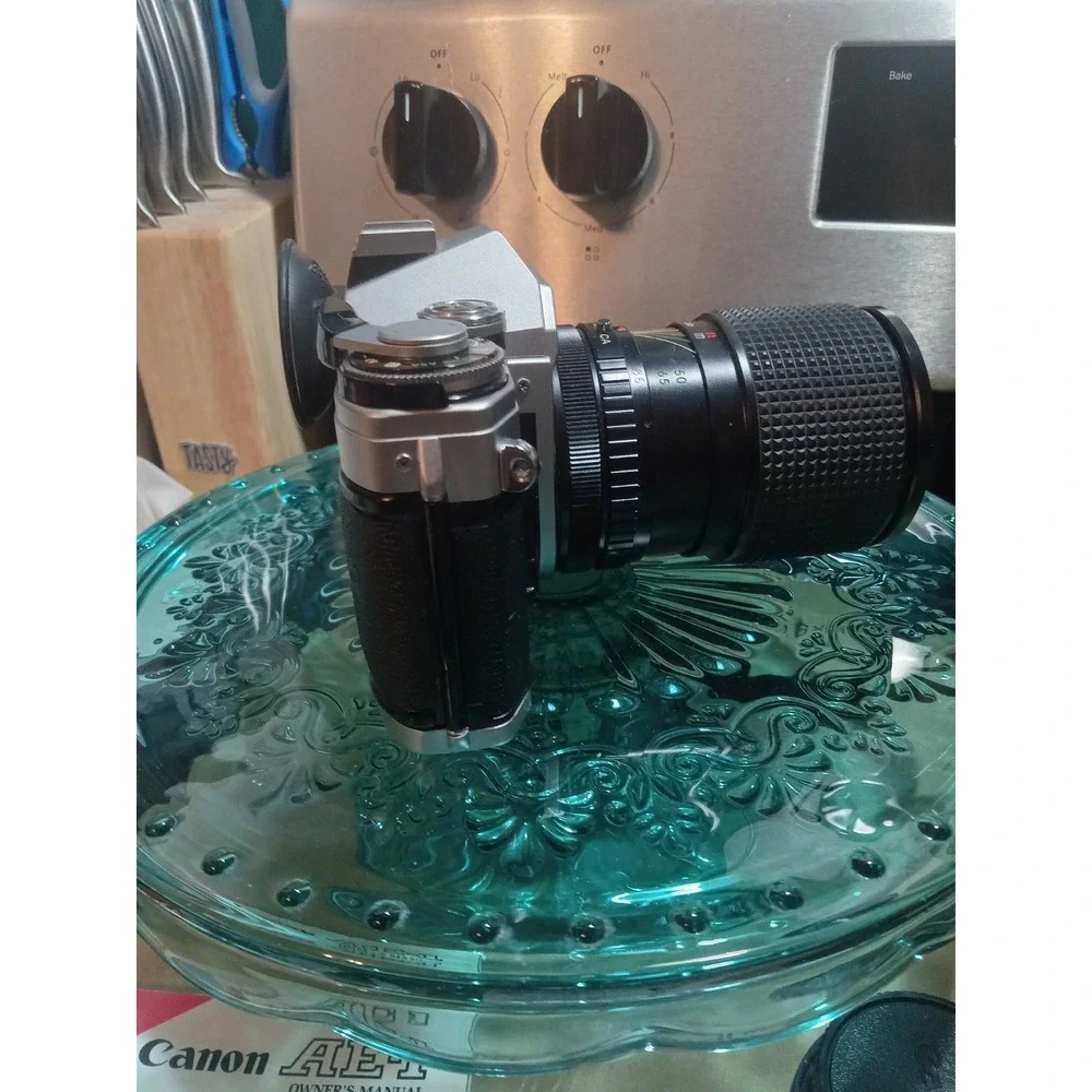 Canon AE-1 Camera + Vintage Lenses/Accessories Filter Flash Cannon Lens Fed Film